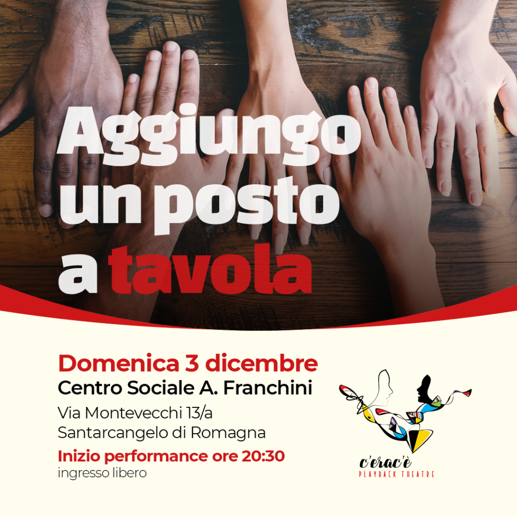 aggiungo un posto a tavola